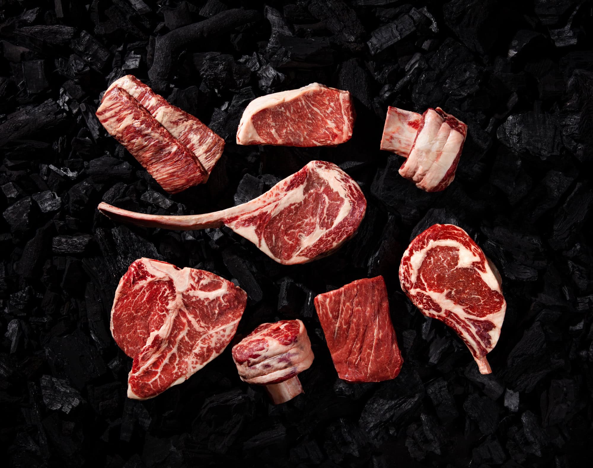 Chilled beef cuts